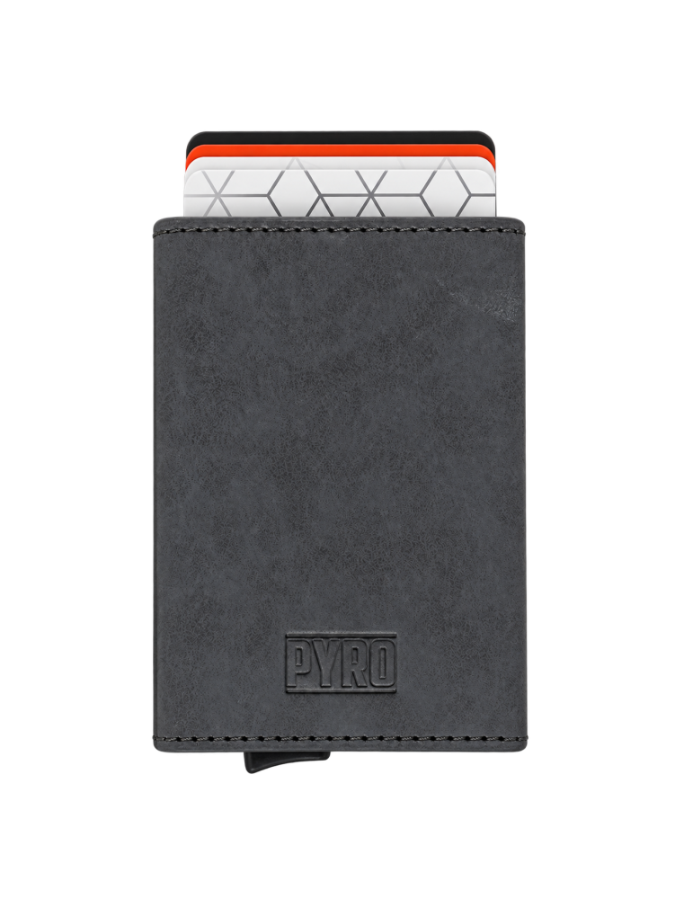 Pyro wallet | Portemonnee Donkergrijs